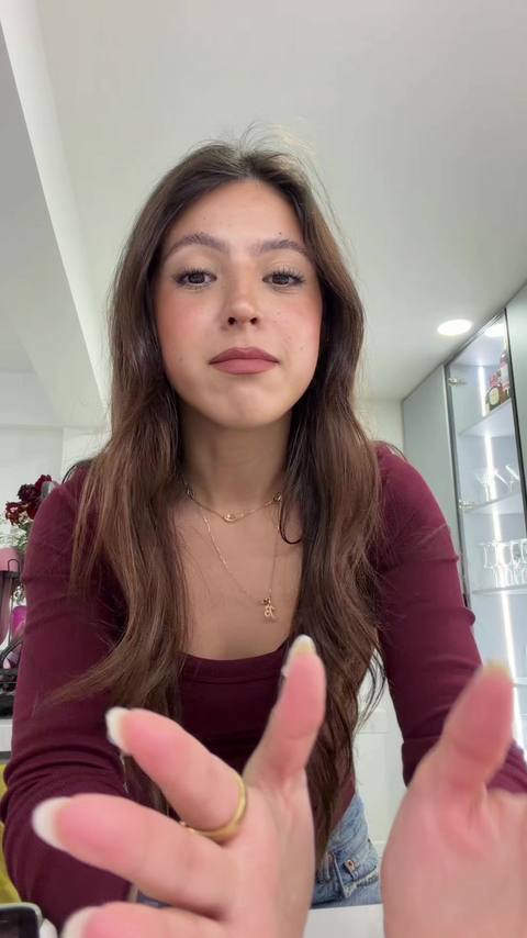 El primer cuadro del video de Ignacia Antonia en TikTok